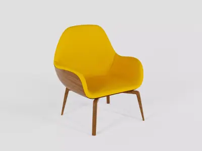 Free Armchair Free low-poly 3D model