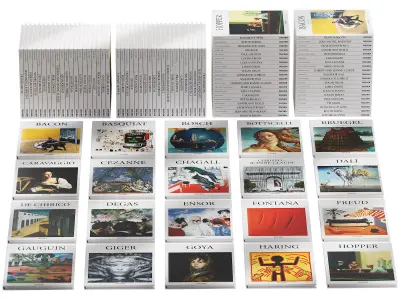 049 Decorative books set 08 Basic Art Series PART 03 3D model