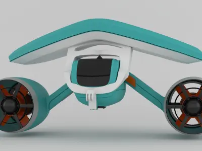 Underwater Scooter 3D model