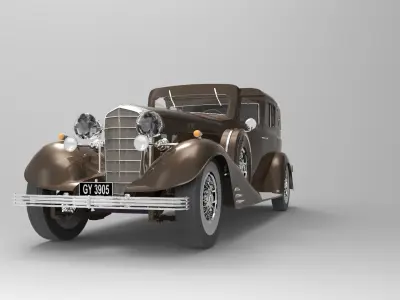 Cadillac V-16 Free 3D model