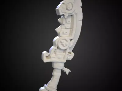 Stylized Sword 29 3D model
