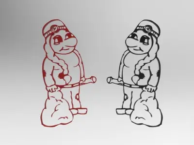 Request 3D model team logo Free 3D model