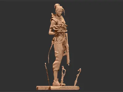 Valorant Jett 3D print model