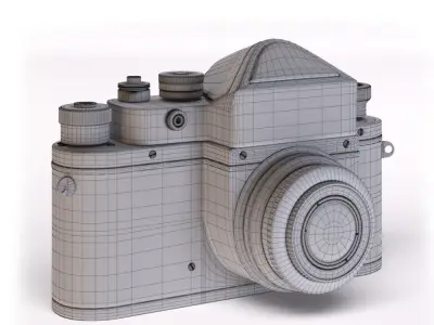 Zenit-S camera 3D model