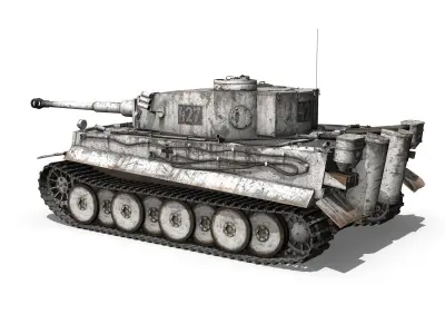 Panzer VI - Tiger - 427 - Early Production 3D model