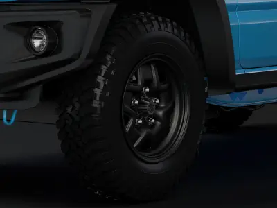 Suzuki Jimny Sierra JC 2019 wheel 3D model