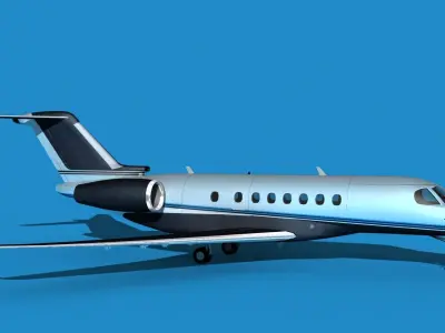 Cessna Citation C700 Longitude V03 3D model