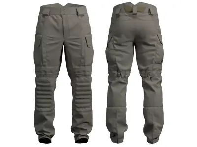 UF PRO Srtiker Ult Combat Pants - Marvelous Designer 3D model