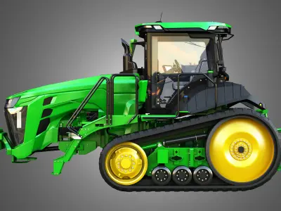 JD - 8RT Series Tractor 3D model