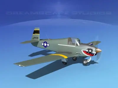 Mooney M-18 Mite V14 3D model