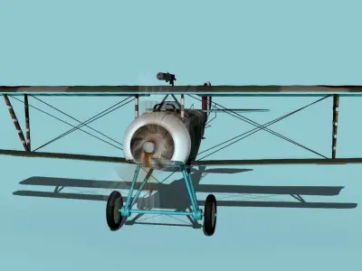 Nieuport 11 VHP V05 3D model