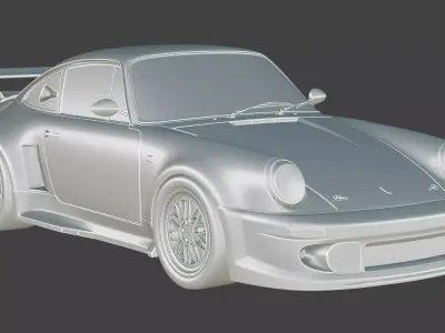 Porsche 930 Abflug Kit 3D model