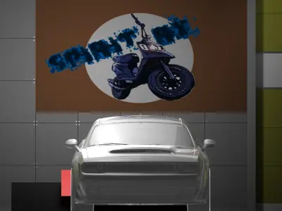 dodge challenger 3D model