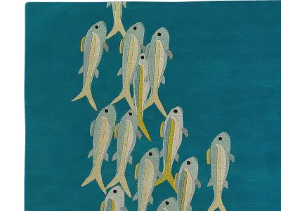 Fishes  rug 3D model