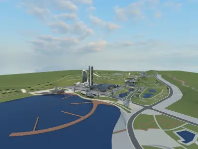  Office Building 2 3D model