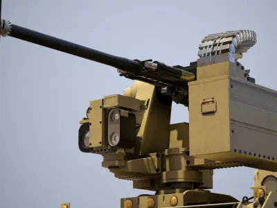 M230LF machine gun 3D model