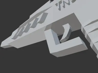 Gunasset gun 3D model