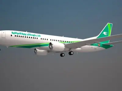 Iraqi Airways 737 Max 8 3D model