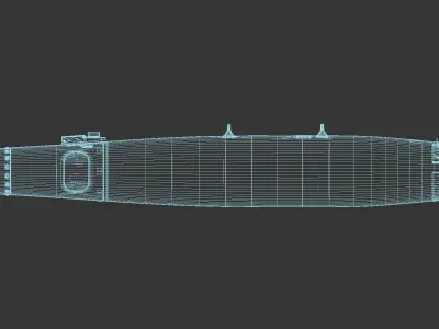 GBU-38 JDAM 3D model