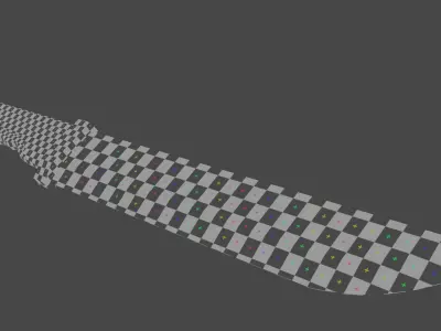 Hestia Knife Free low-poly 3D model