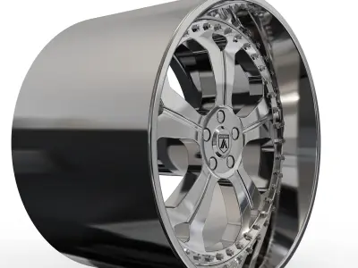 ASANTI AF138 WHEEL 3D MODEL 3D model