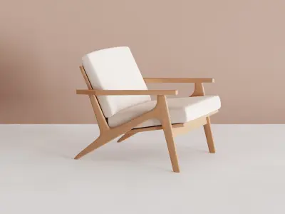 Lounge Chair Free 3D model purchase