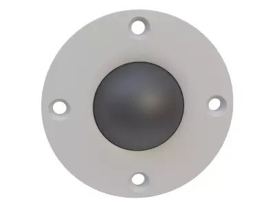 Furniture caster 05 3D model