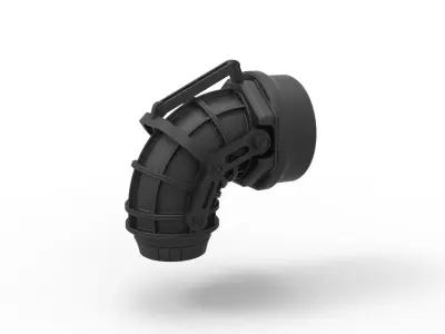 Jet nozzle 3D print model