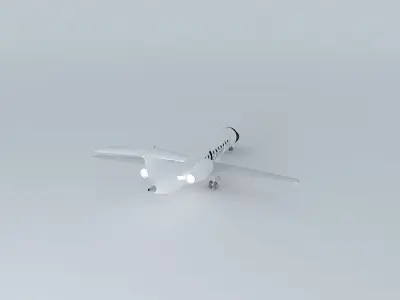 Embraer ERJ 135 Cats Paint Free 3D model