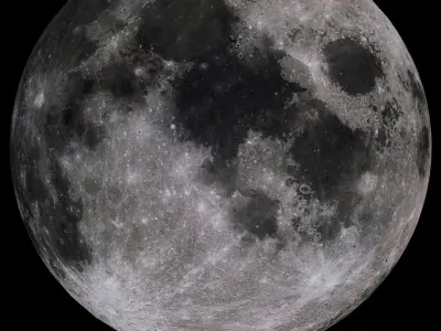 Moon 8k 3D model purchase