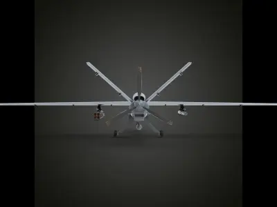 TAI anka UAV 3D model