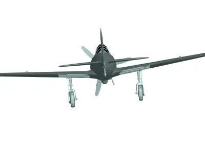 Mitsubishi A6M Zero 3D model