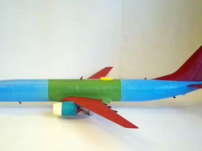 171211 Model kit Boeing 737-900 no Winglet Down 3D print model