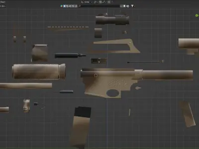 Car 15 Blood diamond Build Free 3D model