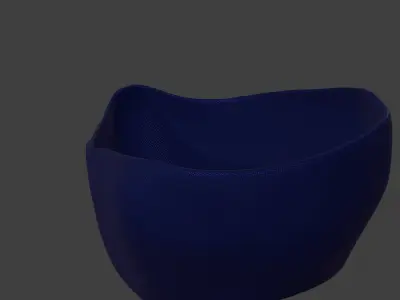 Gas mask helmet 3d model scifi Low-poly Low-poly 3D model