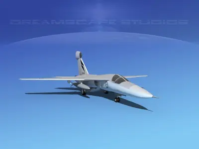 General Dynamics EF-111 Raven V05 RAAF 3D model