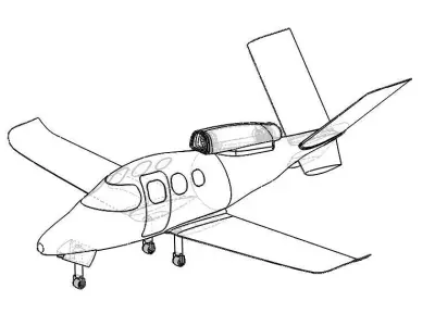 Currus Vision Jet SF50 3D model