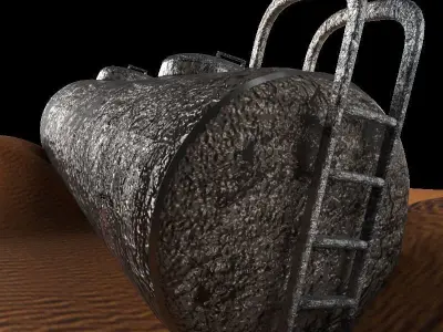 Fuel Tank Exploded 3D model