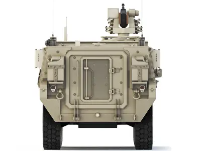 M1126 Stryker 2002 3D model