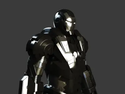 Iron Man 2 War Machine 3D model