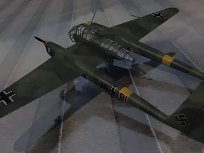 Focke-Wulf Fw-189A-1 3D model