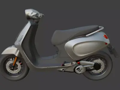 Modern Electric Scooter 3D model buy