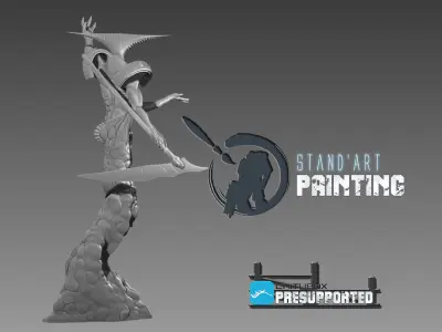 Aeteris standart painting 3D model