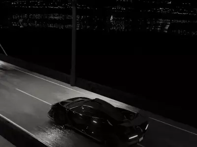 McLaren Senna animation Free 3D model