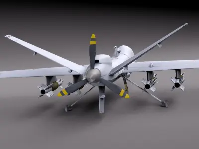 Reaper MQ-9 US Drone Predator 3D model