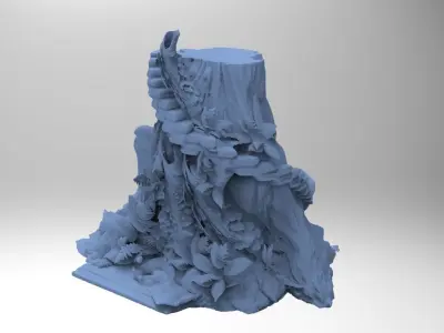 He man Jungle Stone rock 3D model