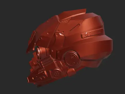 Hellghast 2 Helmet 3D print model