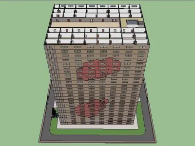 Super Sky Scrapper 25 3D model