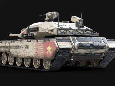 VN 5th generation Tank Z-319 3D model