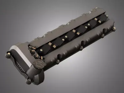 Engine Valve Cover 3D model